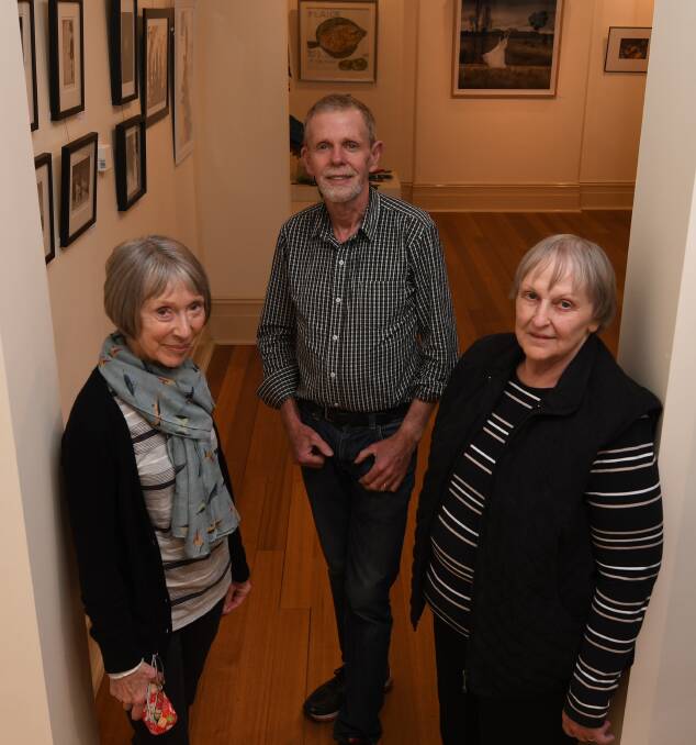 SHAC members Elaine Wheildon, Robert Allan and Wendy Whitford. 