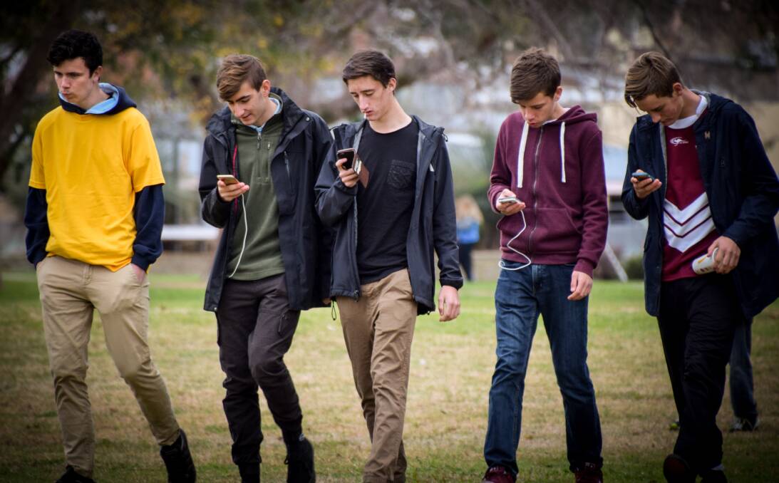 SOCIAL GAMEPLAY: “This brings like-minded people interested in playing Pokemon, or any game really -- it is Pokemon now -- it probably gives them a medium to talk," - Inverell Pokemon Go event organiser Josh McPhee. Photo: Simon McCarthy.