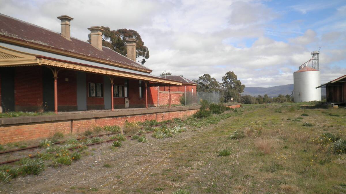 Avoca's next attraction: Vintage railway buildings are set to become an arts hub. Picture: Sally Wardlaw