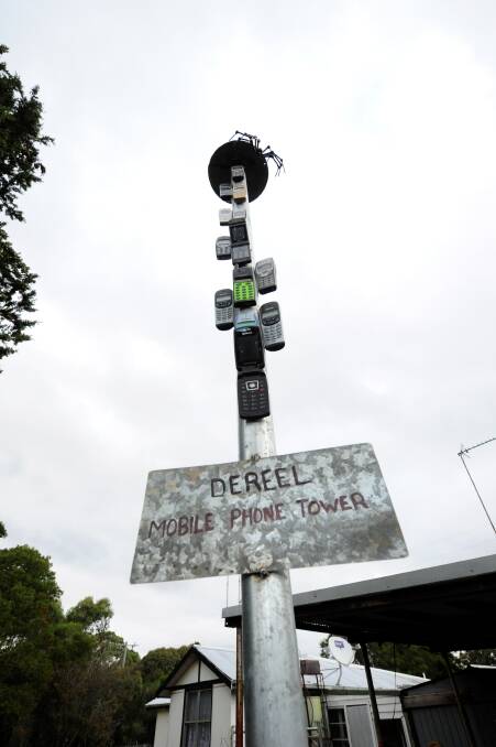 A Dereel resident created their own mobile phone tower in 2013.