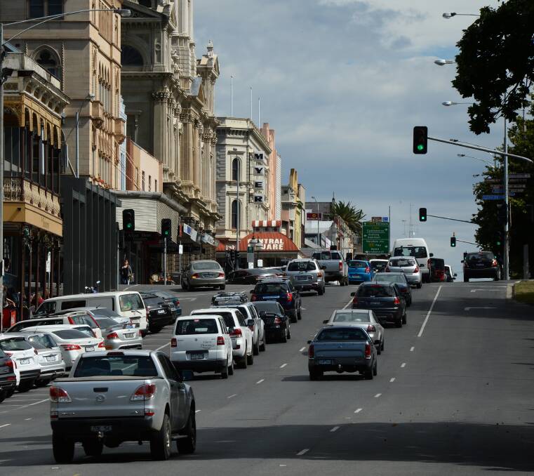 Safety first: Improvements will be made to a section of Sturt Street in the central business district.