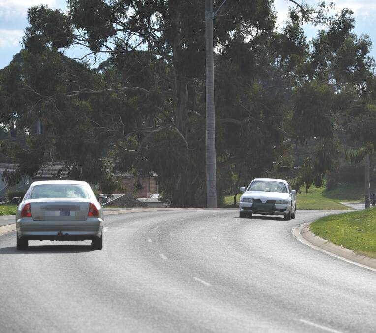 Bad History: Wire rope barriers will be installed along a stretch of Howitt Street in Black Hill. Picture: Lachlan Bence