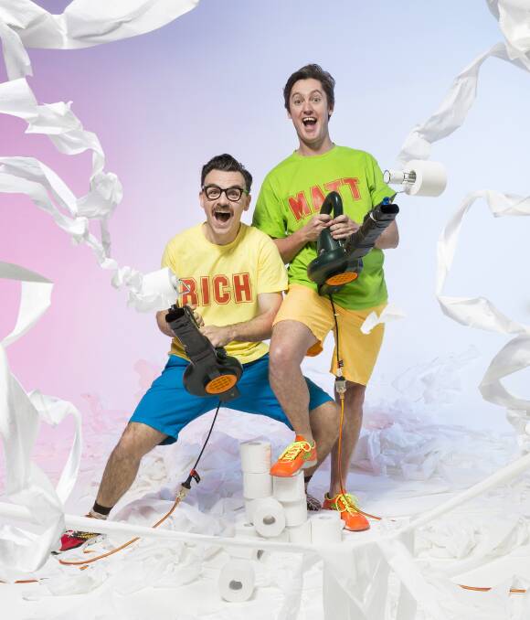 COMEDY: Australian children's entertainers The Listies will perform their award-winning show The Listies Make You Lol! at Ballarat's Rug Up Winter Festival this Saturday. 