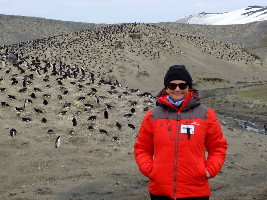LEARNING EXPERIENCE: Ballarat's Earth Ed teacher Colleen Filippa has returned from a women-only expedition to Antarctica.