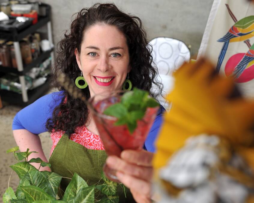TEACH: Saltbush Cafe's Brigid Corcoran will hold a special spice class on November 21 as part of Good Food Ballarat.
Picture: Lachlan Bence.