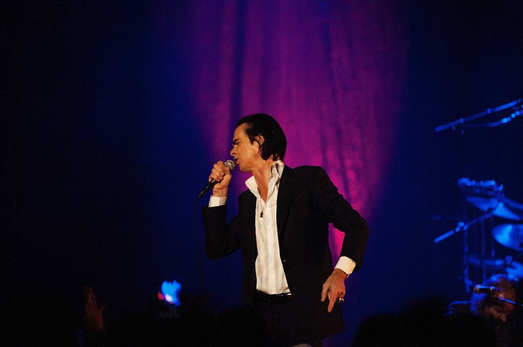 Where the wild music grows: Nick Cave and the Bad Seeds will perform at North Gardens on January 15. Picture: Josh Robenstone.