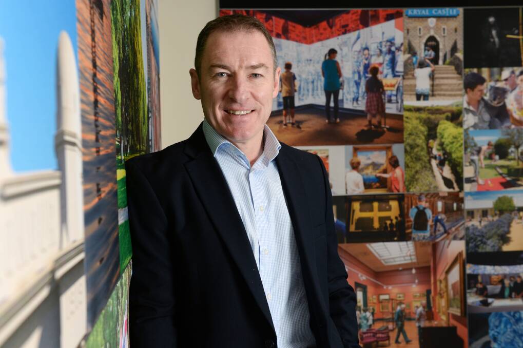 Visit Ballarat CEO Noel Dempsey. Picture: Kate Healy 