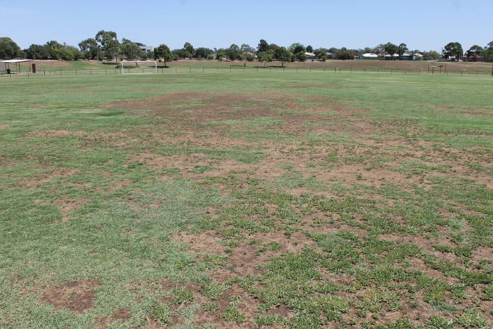 MORE WORKS TO COME: Sporting oval at Masons Lane Reserve. Picture: Rochelle Kirkham. 
