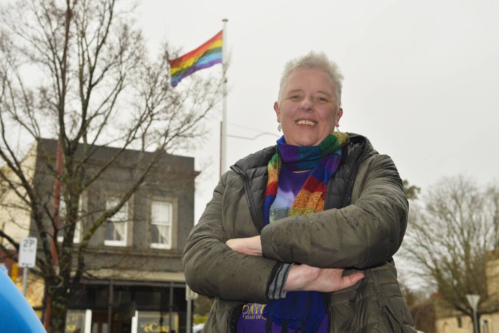 PRIDE: ChillOut Festival director Merryn Tinkler has been with her partner for 26 years. She wants their relationship to be recognised as marriage by law. Picture: Dylan Burns. 