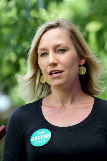 Greens senator for Queensland Larissa Waters. Photo: Michelle Smith 