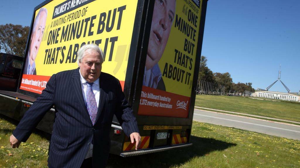 Clive Palmer has clashed again with his Tasmanian senator Jacqui Lambie. Photo: Andrew Meares