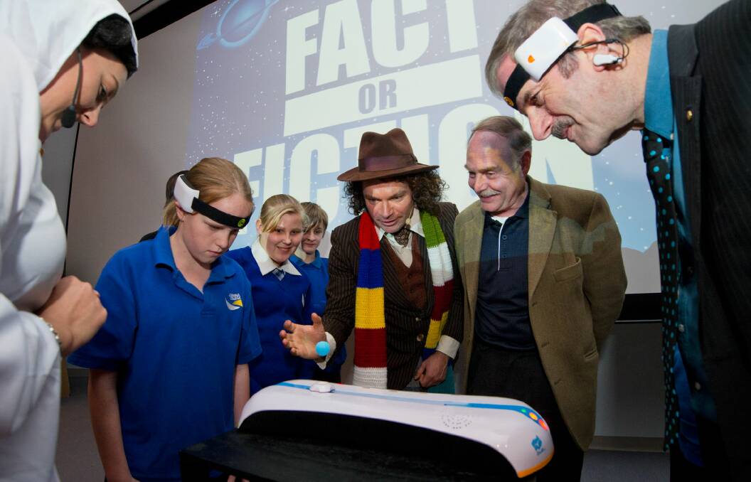 Making science fun: Dr Who (AKA Rod Dowler) and scientists from the Australian Nuclear Science and Technology Organisation will separate what is science fact from science fiction at Fact or Fiction Ballarat. 