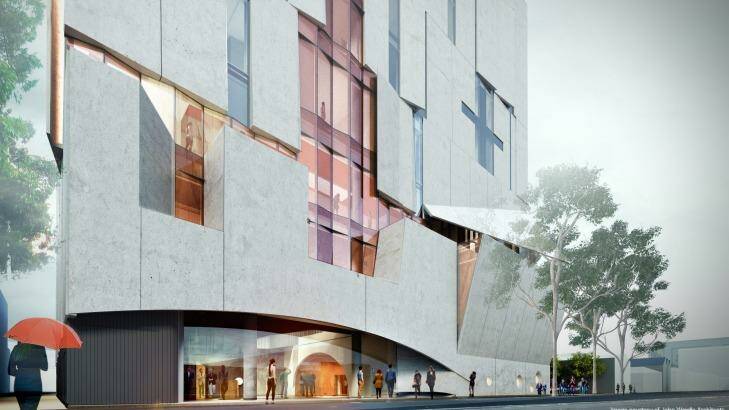 A new conservatorium will put staff and students closer to many other arts organisations. Photo: John Wardle Architects