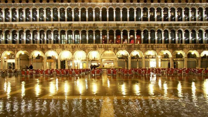 Restaurant Quadri in St Mark's Square, Venice. Photo: Sergio Coimbra