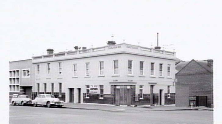 The Corkman - once known as the Carlton Inn - was almost 100 years old when this photo was taken in 1957.  Photo: State Library of Victoria