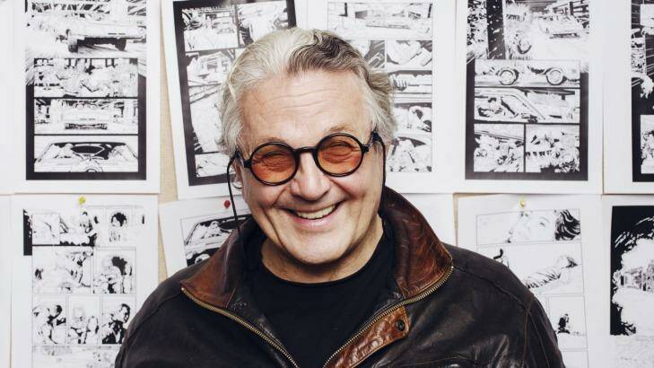 Dreamer: George Miller at his office in Sydney.  Photo: James Brickwood