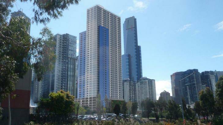 A tower with 597 apartments has just been approved at 54-68 Kavanagh Street in Southbank. Photo: Melbourne City Council