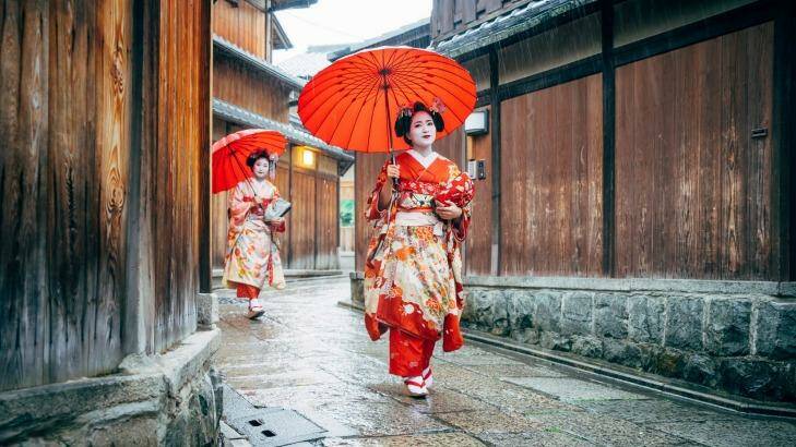 Maiko women in Kyoto, Japan. Photo: iStock