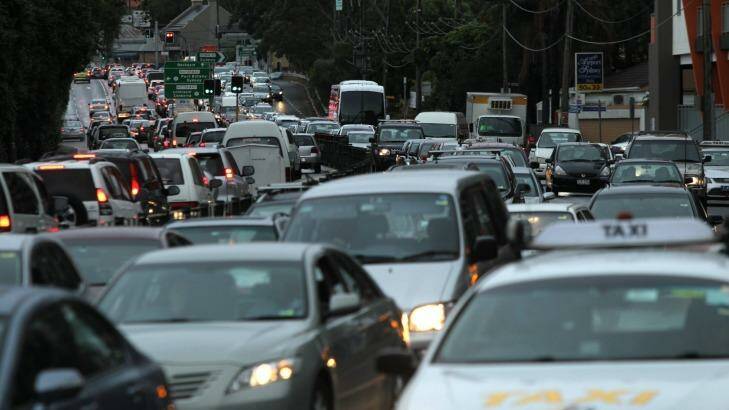 Dire warning: Sydney could grind to a halt due to congestion, Transurban has warned. Photo: Dean Sewell