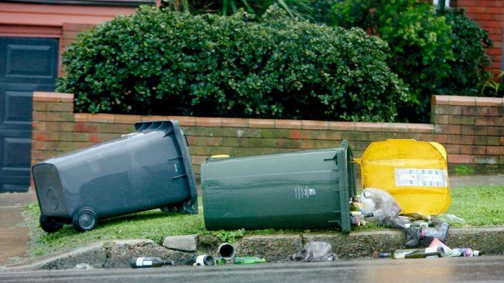 Residents of Northcote, Preston to be fined up to $15000 if they put the bins out too early. 
 Photo: Jonathan Carroll