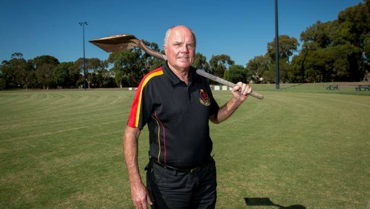 Colin Anderson is sick of picking up dog poo at an on-leash park. Photo: Penny Stephens