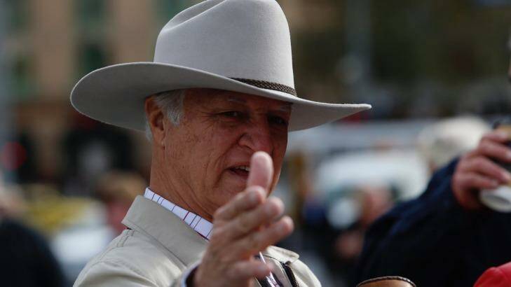 Queensland MP Bob Ketter was on the march. Photo: Eddie Jim
