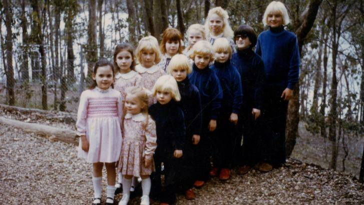 Children of the Family cult. Photo: Supplied