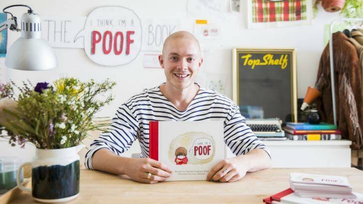 Samuel Leighton-Dore, a young Australian author who has written a book for children struggling with their sexuality.  Photo: Anna Kucera