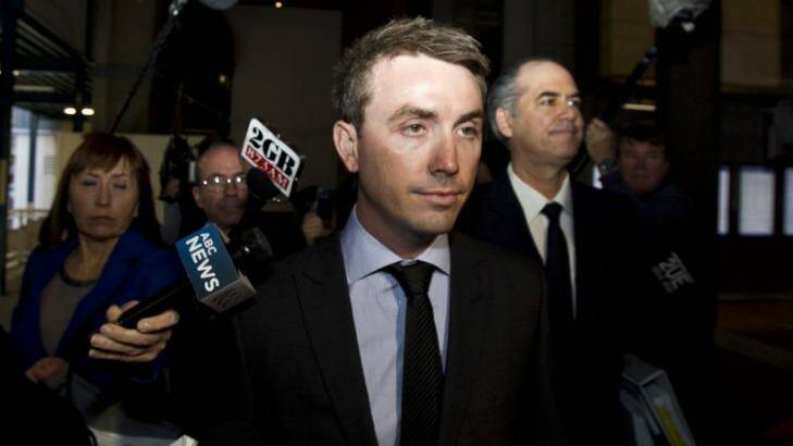 James Ashby outside court in 2012. Photo: Nic Walker