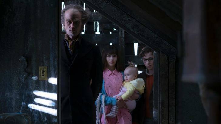 Neil Patrick Harris plays the evil Count Olaf, guardian of the orphaned Baudelaire children. 