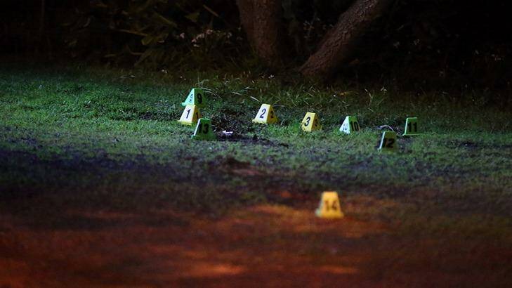 The body was found about two metres from the fence of a preschool. Photo: Patrick Herve