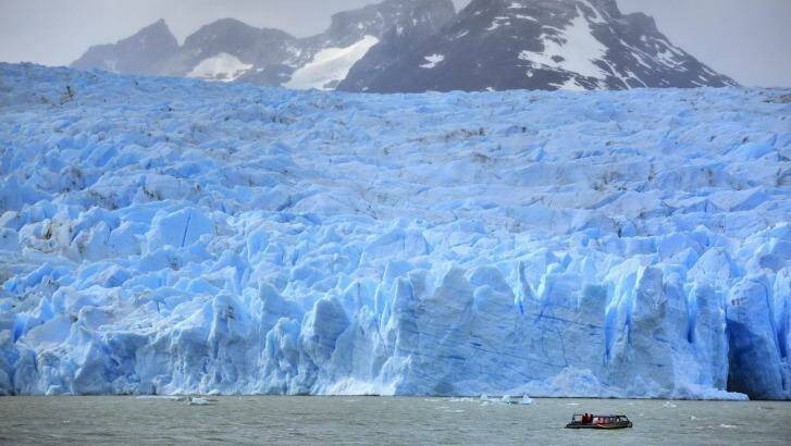 Patagonia glacier. Photo: KATSUYOSHI TANAKA