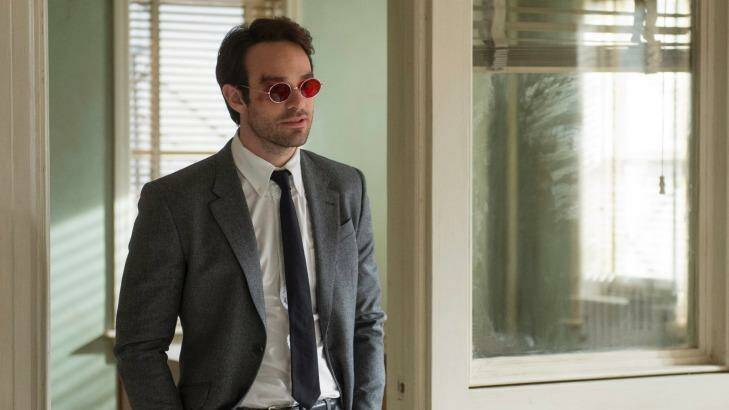 <i>Daredevil</i>: a superhero action series based on the Marvel comic character, starring Charlie Cox.