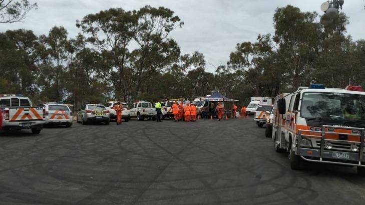 A massive search for the teen involved dozens of SES volunteers. Photo: Bendigo Advertiser