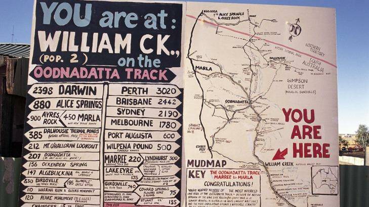Signage William Creek



South Australia

Please archive