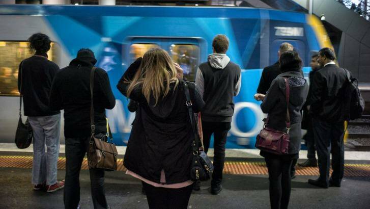 Labor's plan for all night  trains on Friday and Saturday from next year is in jeopardy.  Photo: Luis  Ascui