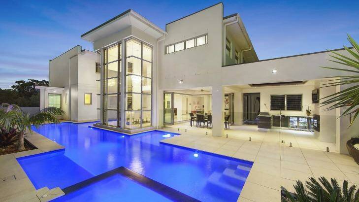 This house at 41 Park Road, Baulkham Hills sold for $2.48 million on Saturday - a new suburb record. Photo: Enrique Jaime Reyes
