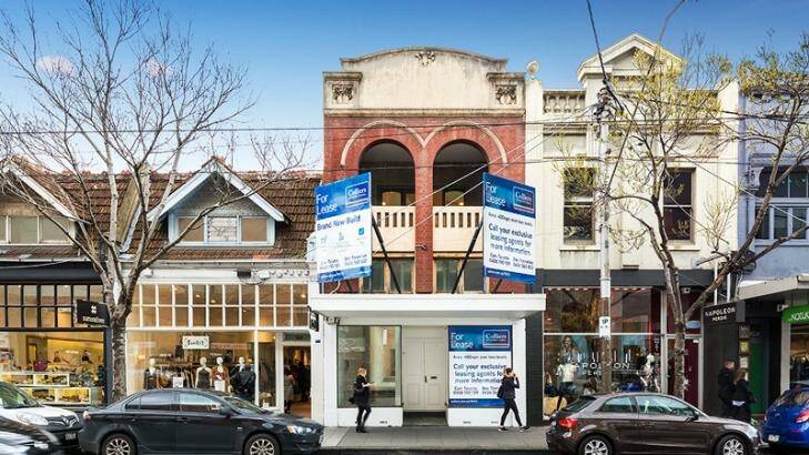 The site of the new Deciem store on Chapel Street. Photo: Supplied