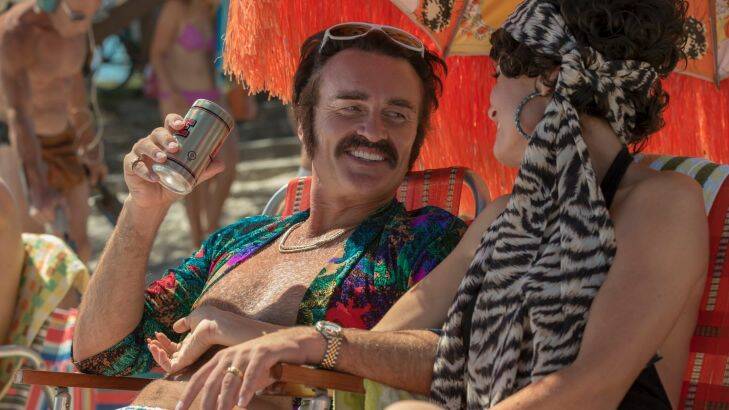 A film still from the new Australian film Swinging Safari. Photo shows Julian McMahon who plays Rick Jones.
For Garry Maddox. Image supplied.