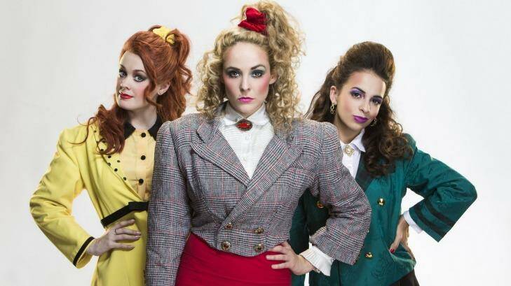 Heathers the Musical comes to Melbourne in May, paying homage to the cult '80s movie. Photo: John McRae