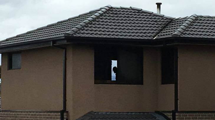 Ann Street, Dandenong where a child died in a house fire on Saturday morning. Photo: Chris Vedelago