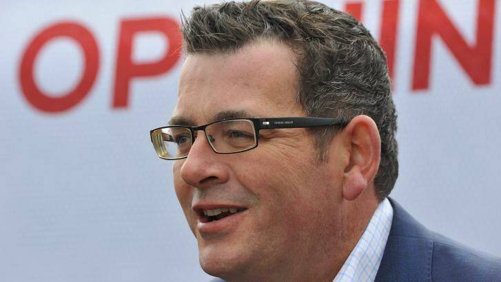 Premier Daniel Andrews says the deal is "a massive vote of confidence" in the state economy. Photo: Jesse Marlow