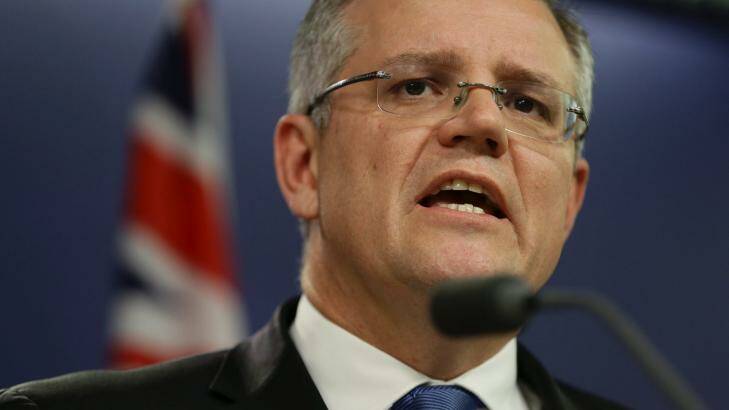 Immigration Minister Scott Morrison said assertions children had to tried to poison themselves were "sensational". Photo: Wolter Peeters