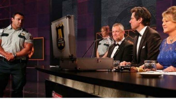 Wesley Newell, the security guard who got Brownlow viewers buzzing.