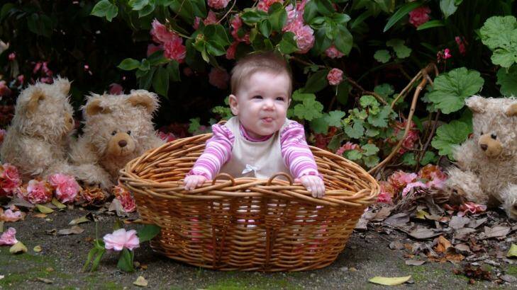 Baby Charlotte Keen who died in 2004. Photo: Supplied