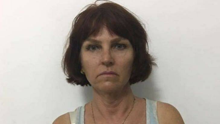 Tammy Davis-Charles appeared in court on Tuesday. Photo: Cambodian National Police
