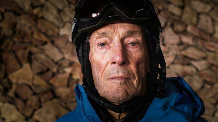 Skier Eddie Hunter, 88, says skiing can be an escape for a lifetime.