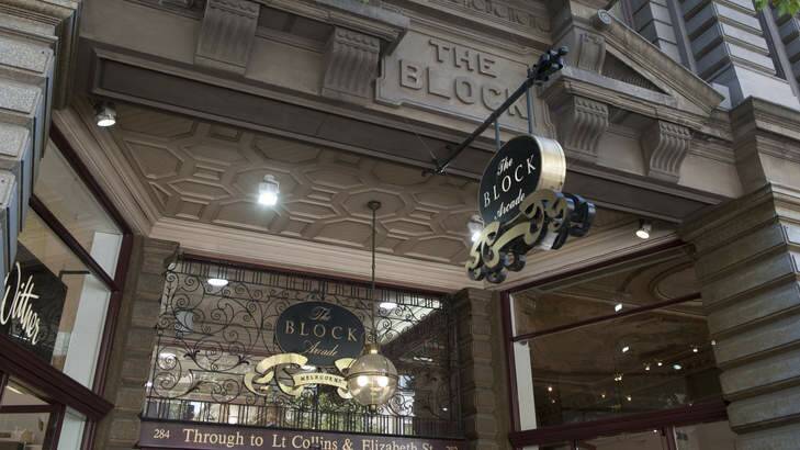 The Block Arcade in Melbourne has been bought by the Cohen family. Photo: Jesse Marlow