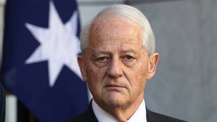 Senior Coalition MP Philip Ruddock dismissed the row over claims the government paid people smugglers. Photo: Andrew Meares