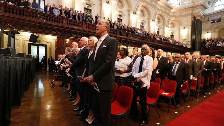 State memorial service for Gough Whitlam. Photo: Peter Rae
